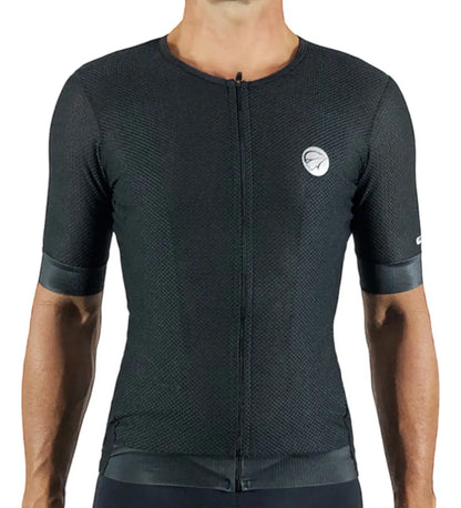 Camisa Ciclismo Masculina Mauro Ribeiro Mesh Preta