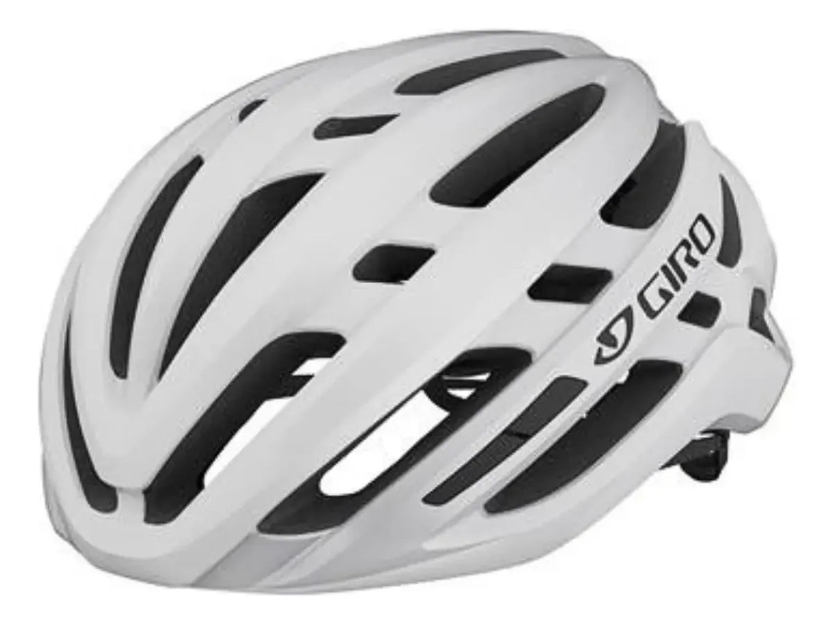 Capacete Giro Agilis Mips In-mold Roc Loc 5 - Branco Fosco
