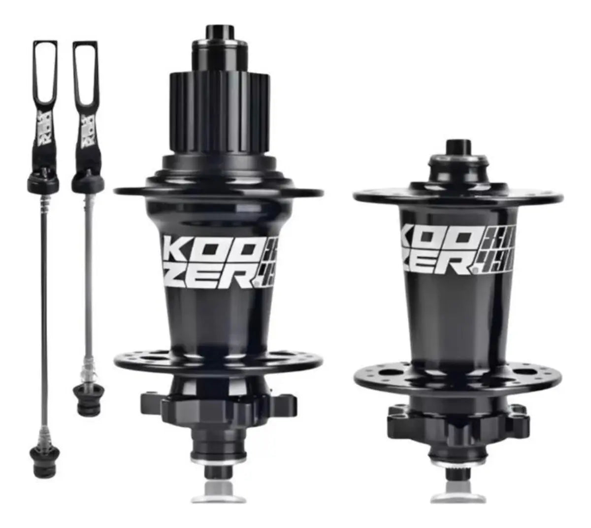 Par Cubos Ms Koozer Micro Spline 32f. 9-12v C/ Blocagem Cor Preto
