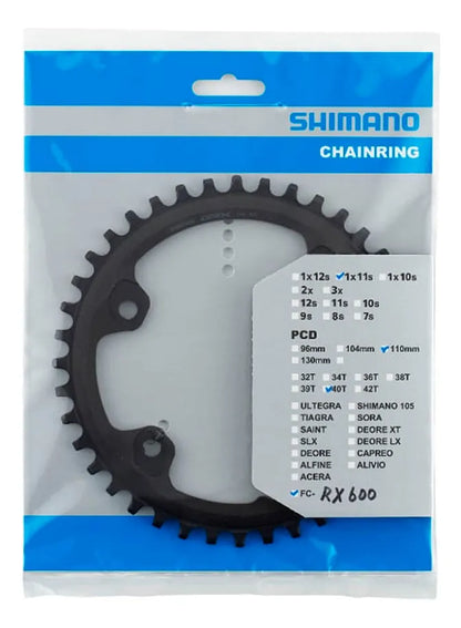 Engrenagem Shimano Grx Fc-rx600 40d