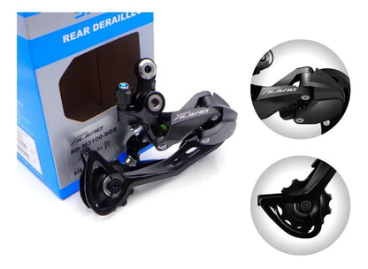 Câmbio Traseiro Shimano Alívio Rd-m3100 Sgs - 9 Velocidades