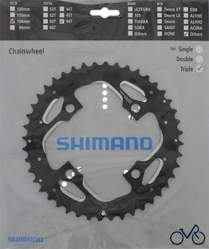Coroa Shimano Fc-t551 44 Dentes - Bcd 104mm