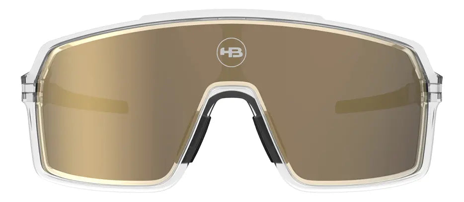 Óculos Hb Grinder Gloss Crystal Gold Chrome