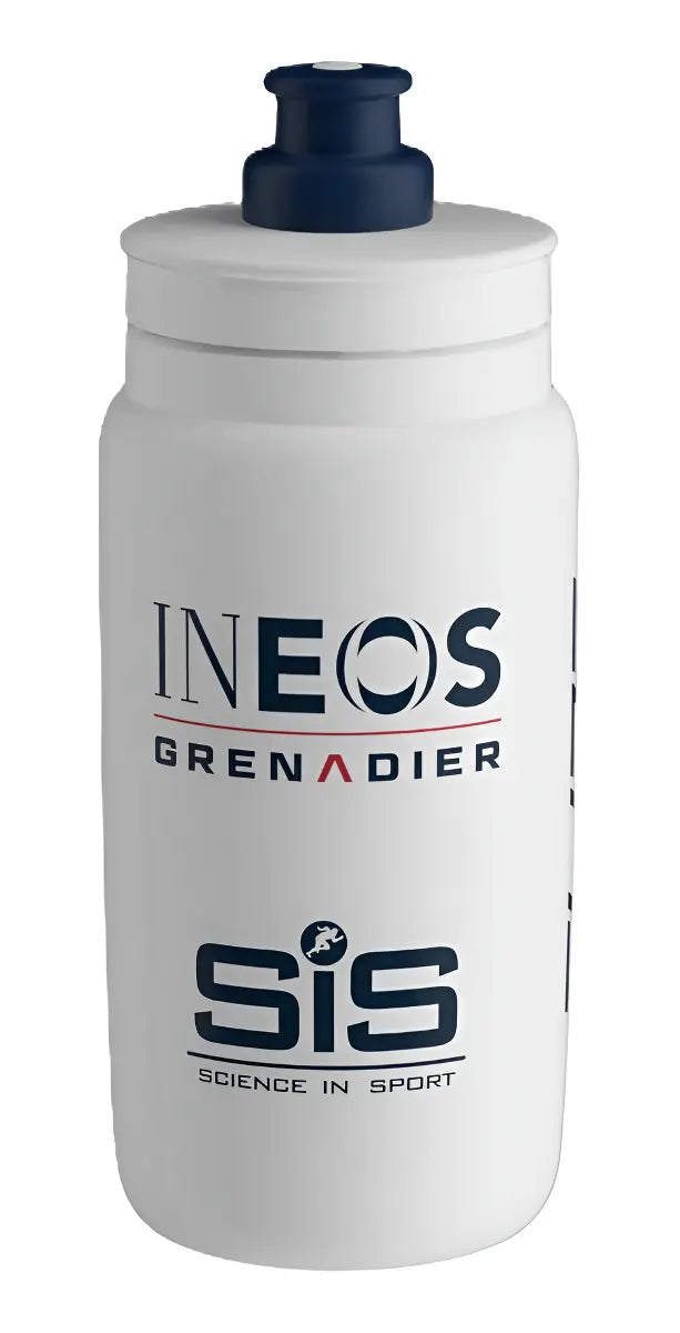 Garrafa Caramanhola Elite Fly Pro Teams 550ml 2019 Cor Ineos-grenadiers Branco
