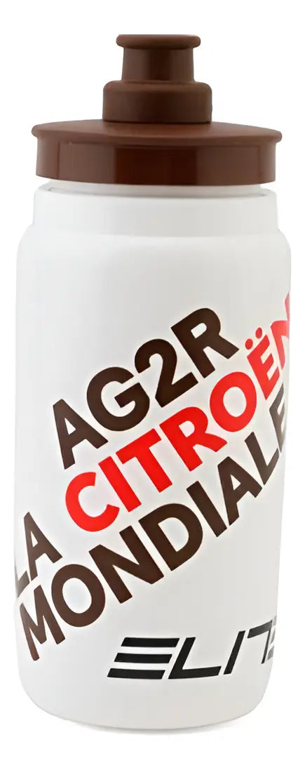 Garrafa Fly World Tour Team 550ml Cor Ag2r-citroën - Branco