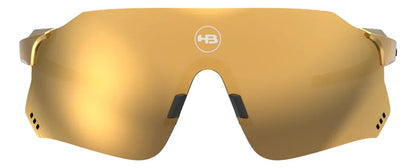 Óculos Hb Quad X 2.0 M Grad Black Gold Chrome