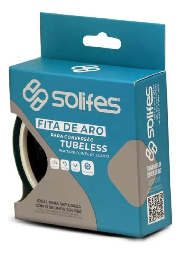 Fita Aro Tubeless Solifes - Rolo 15m X 33mm