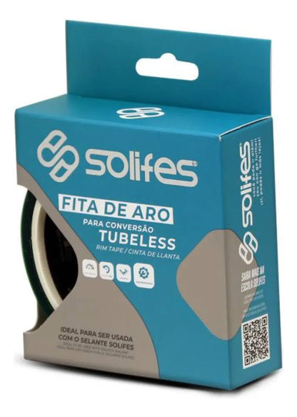 Fita Aro Tubeless Solifes - Rolo 15m X 33mm