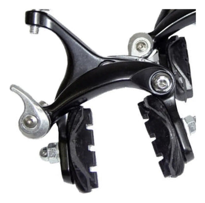 Par Ferradura Yamada Alumínio Preto Para Speed 38-52mm