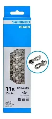 Corrente Shimano CN-LG500 138 links - 9, 10 e 11 velocidades