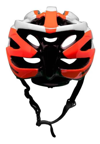 Capacete Ciclismo Arbok Raptor Vg1 Speed Mtb Branco Vermelho
