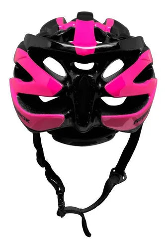 Capacete Ciclismo Arbok Raptor Vg1 Speed Mtb Preto Com Rosa