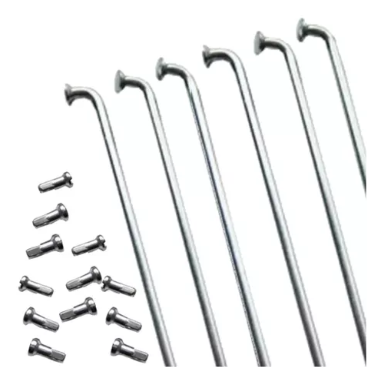 Raio fino Shadar de inox com niple 2.0x300mm - 72 Unidades
