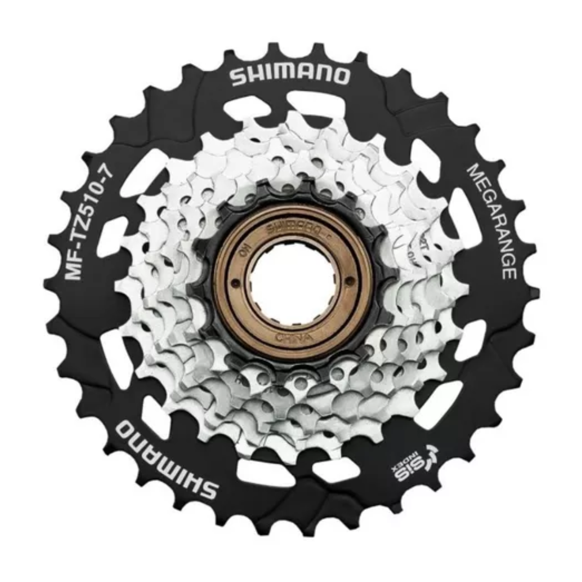 Roda livre Shimano Tourney MF-TZ510 14/34 - 7 Velocidades