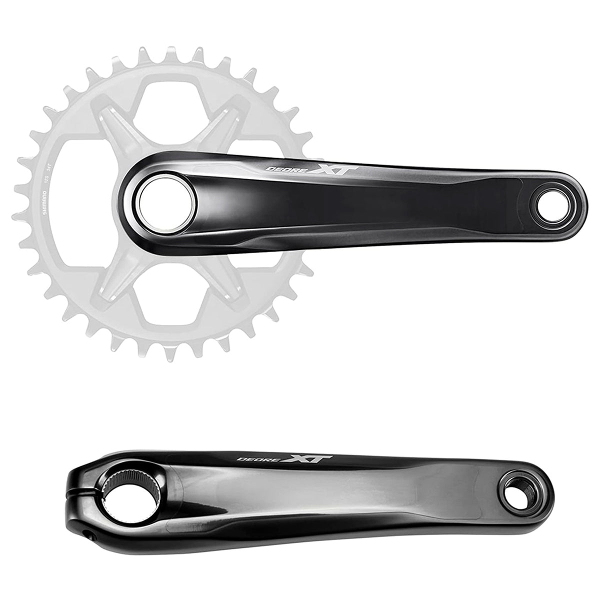 Pedivela Shimano Deore XT FC-M8120 12 velocidades - Sem Coroa