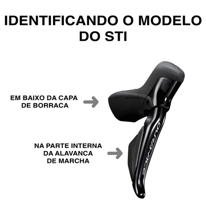 Capa STI Shimano ST-R7020, ST-R7025, ST-R7120 e ST-RX600