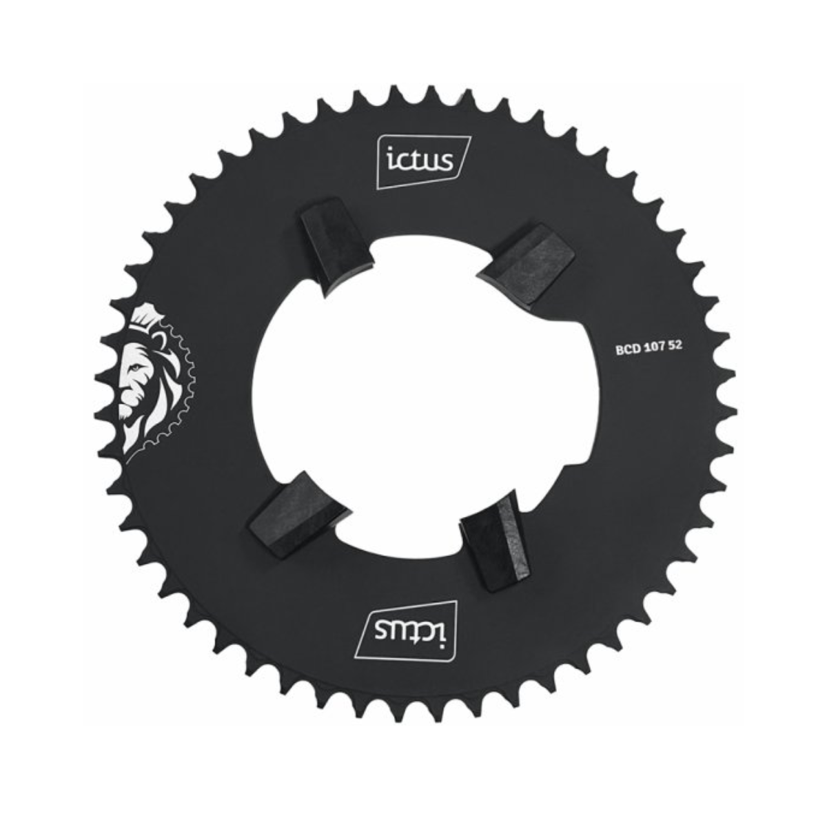 Coroa Ictus Aero 52T BCD 110 para Shimano 105 R7100