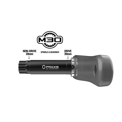 Movimento central Praxis M30 T47 I.B. - 85,5x47x28/30 mm