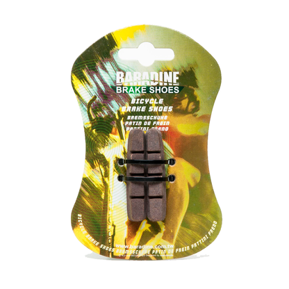Refil de sapata de freio Baradine 453KA p/ aros Carbono - Compatível Shimano
