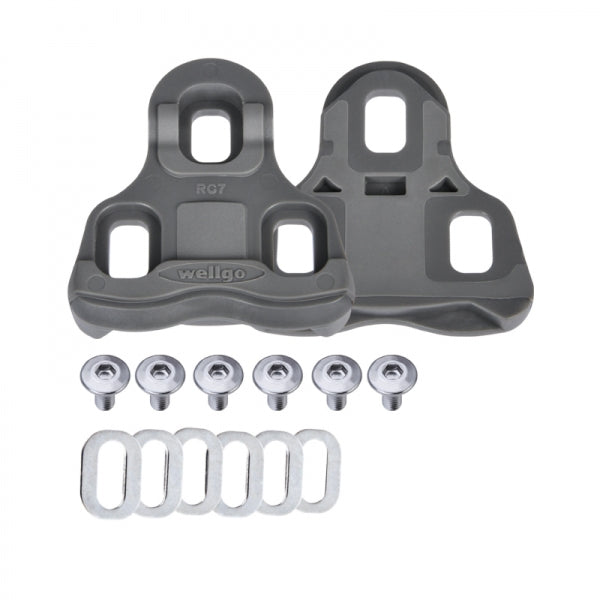 Taquinho Wellgo RC-7A 9º flutuação - compatível com Look Kéo