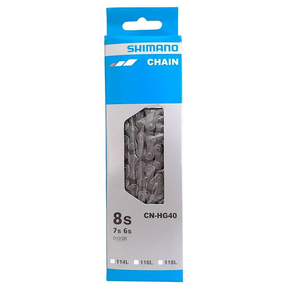 Corrente Shimano Cn-Hg40 116 Links Para 6, 7 E 8 Velocidades