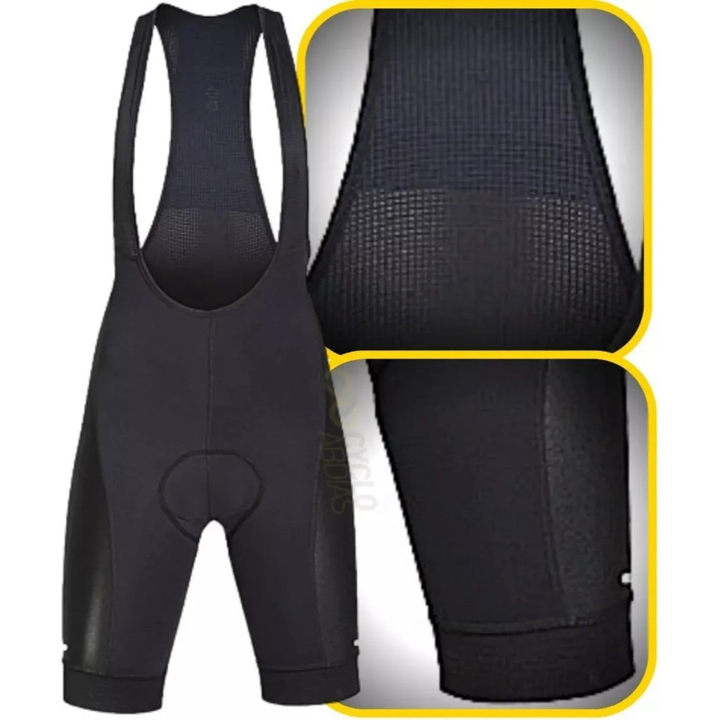 Bretelle Ciclismo Feminino Sol Sports Training Preto Ciclist