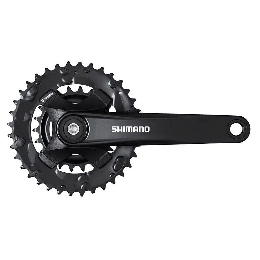 Pedivela Shimano Altus Fc-Mt101 40/30/22D 175Mm 9V | Preto