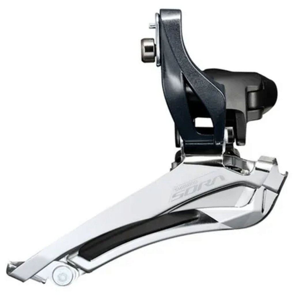 Câmbio Dianteiro Shimano Sora Fd-R3000-B 34.9Mm Duplo Para 9 Velocidades