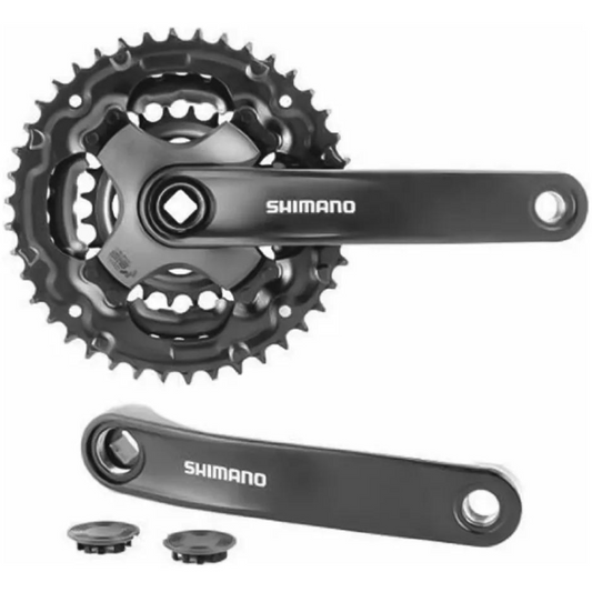 Pedivela Shimano Tourney Fc-Ty301 175 Mm 42-34-24D | Preto
