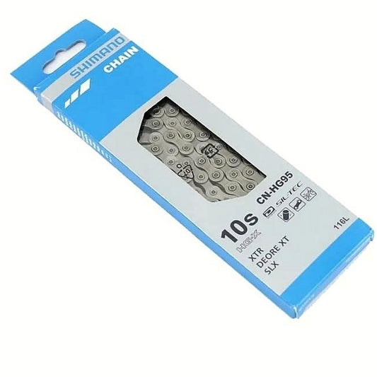 Corrente Shimano Xtr - Deore Xt - Slx Cn-Hg95 116 Links | Para 10 Velocidades