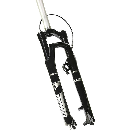 Suspensão Hidráulica Aro 29 Proshock Onix 100 Mm Over Aheadset - Trava No Guidão | Preta E Cinza