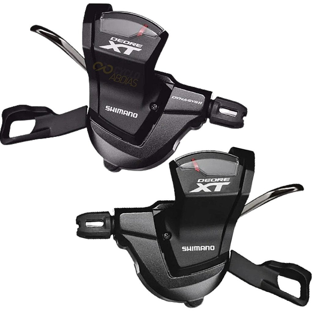 Par de alavancas Shimano Deore XT SI-M8000 2/3X11V Rapidfire